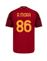 AS Roma Rodrigo Mora #86 Domácí Dres 2026-27 Krátký Rukáv